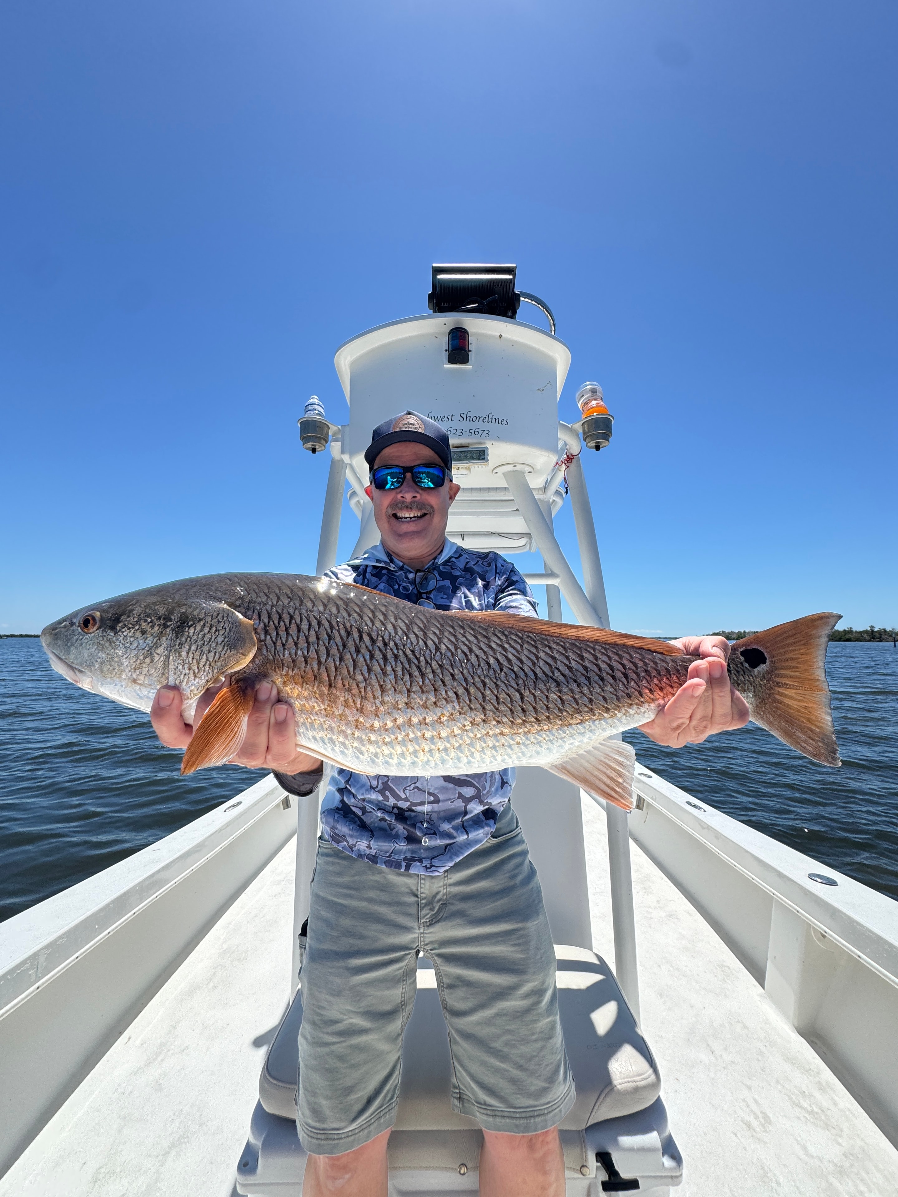 Redfish fishing in Southwest Florida